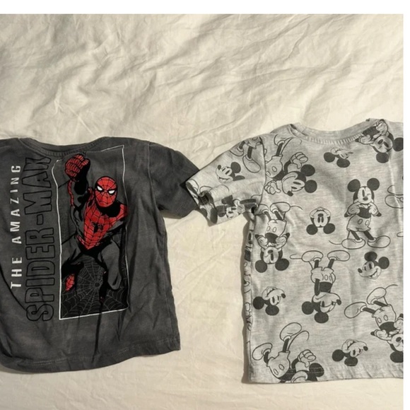 Other - Spider-Man and Mickey Mouse Graphic T-Shirts
